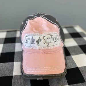 Ladies baseball hat